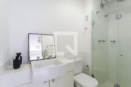 Banheiro da Suíte 1 de apartamento para alugar com 3 quartos, 170m² em Vila Nova Conceição, São Paulo