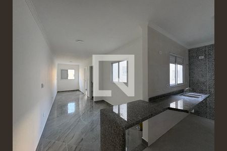 Sala de apartamento à venda com 1 quarto, 76m² em Parque das Nações, Santo André