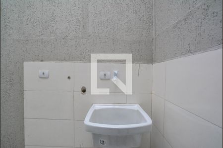 Área de Serviço de apartamento à venda com 1 quarto, 44m² em Parque das Nações, Santo André