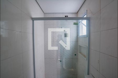 Banheiro Social de apartamento à venda com 1 quarto, 44m² em Parque das Nações, Santo André