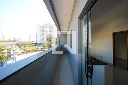 Varanda de apartamento para alugar com 2 quartos, 62m² em Vila Graciosa, São Paulo