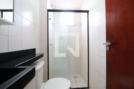 Banheiro Social de apartamento para alugar com 2 quartos, 42m² em Laranjeiras, Uberlândia