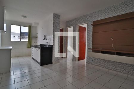 Sala de apartamento para alugar com 2 quartos, 42m² em Laranjeiras, Uberlândia