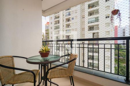 Varanda da Sala de apartamento à venda com 2 quartos, 64m² em Vila Suzana, São Paulo