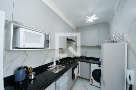 Cozinha de apartamento para alugar com 2 quartos, 33m² em Vila Prudente, São Paulo