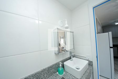 Banheiro Social de apartamento para alugar com 2 quartos, 33m² em Vila Prudente, São Paulo