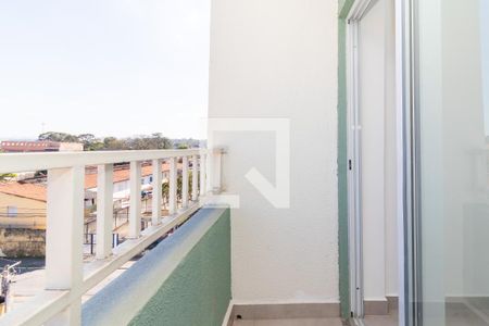 Varanda da Sala de apartamento para alugar com 2 quartos, 54m² em Parque Paulistano, São Paulo