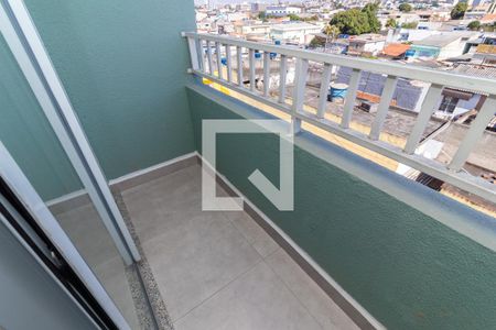 Varanda da Sala de apartamento para alugar com 2 quartos, 54m² em Parque Paulistano, São Paulo
