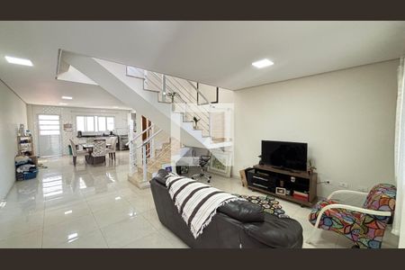 Sala de casa à venda com 3 quartos, 181m² em Parque Erasmo Assunção, Santo André