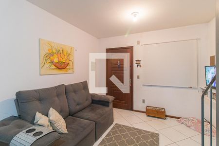 Sala de casa de condomínio à venda com 2 quartos, 56m² em Vila Nova, Porto Alegre