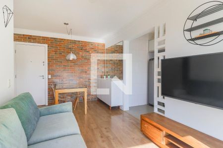 Sala de apartamento para alugar com 2 quartos, 60m² em Santo Amaro, São Paulo