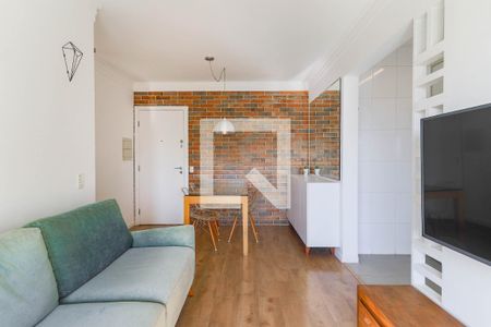 Sala de apartamento para alugar com 2 quartos, 60m² em Santo Amaro, São Paulo
