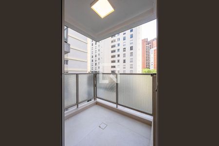 Sala - Varanda de apartamento para alugar com 2 quartos, 70m² em Cerqueira César, São Paulo