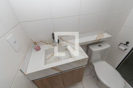 Banheiro Social de apartamento para alugar com 2 quartos, 45m² em Jardim Dulce (nova Veneza), Sumaré
