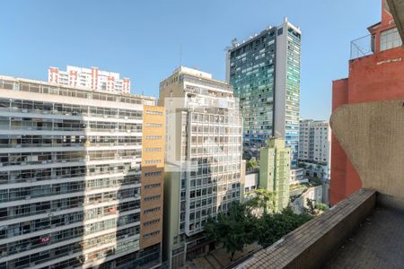 Vista de kitnet/studio para alugar com 1 quarto, 28m² em Consolação, São Paulo