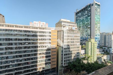 Vista de kitnet/studio para alugar com 1 quarto, 28m² em Consolação, São Paulo