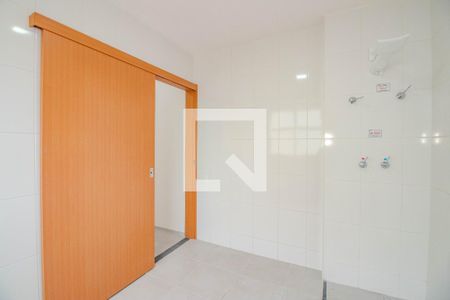 Banheiro da Suíte de apartamento à venda com 1 quarto, 40m² em Morro Santana, Porto Alegre