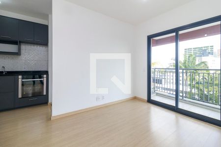 Sala de apartamento para alugar com 2 quartos, 57m² em Santo Amaro, São Paulo
