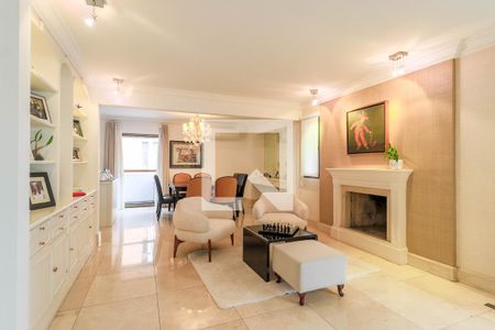 Sala de apartamento à venda com 4 quartos, 273m² em Campo Belo, São Paulo