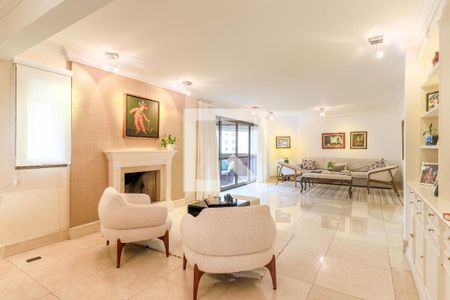 Sala de apartamento à venda com 4 quartos, 273m² em Campo Belo, São Paulo