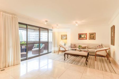 Sala de apartamento à venda com 4 quartos, 273m² em Campo Belo, São Paulo