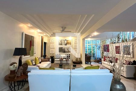 Sala de casa à venda com 6 quartos, 600m² em Gávea, Rio de Janeiro