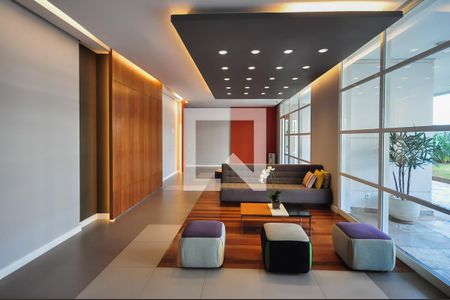 Hall Social de apartamento à venda com 1 quarto, 39m² em Panamby, São Paulo