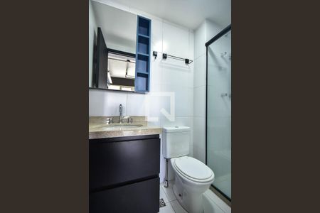 Banheiro de apartamento à venda com 1 quarto, 39m² em Panamby, São Paulo