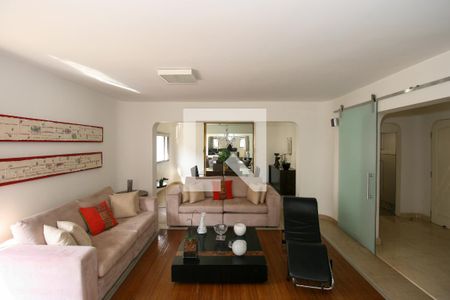 Sala de Estar de apartamento para alugar com 3 quartos, 315m² em Jardim Paulista, São Paulo
