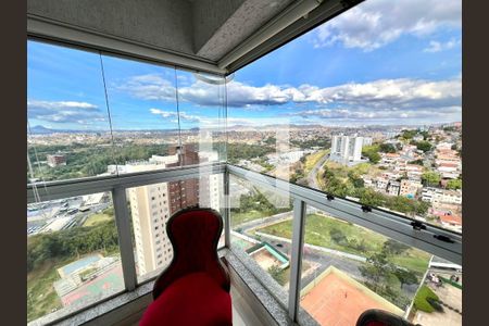 Vista da Sala  de apartamento à venda com 4 quartos, 120m² em Ouro Preto, Belo Horizonte