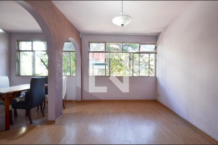 Sala  de apartamento à venda com 3 quartos, 115m² em São Pedro, Belo Horizonte