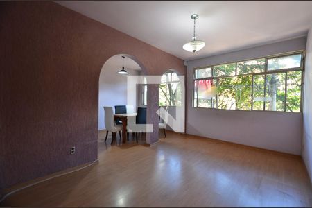 Sala  de apartamento à venda com 3 quartos, 115m² em São Pedro, Belo Horizonte