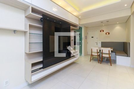 Sala de apartamento à venda com 2 quartos, 80m² em Cidade Monções, São Paulo