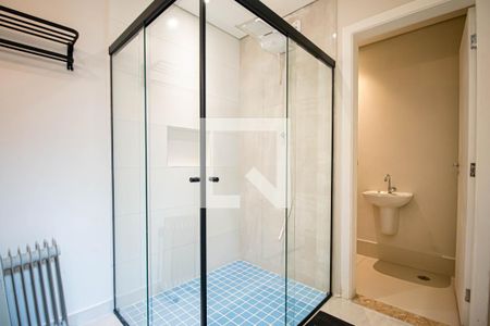 Banheiro Suíte de apartamento à venda com 1 quarto, 110m² em Santo Amaro, São Paulo