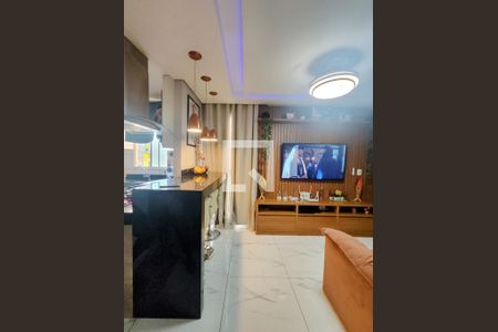 Sala de apartamento para alugar com 2 quartos, 52m² em Sapucaia Ii, Contagem