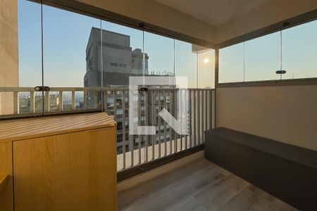 Varanda de kitnet/studio para alugar com 1 quarto, 22m² em Vila Mariana, São Paulo