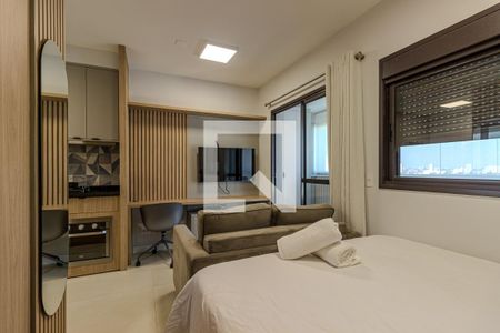 Studio de kitnet/studio para alugar com 1 quarto, 28m² em Jardim das Acacias, São Paulo