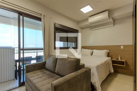 Studio de kitnet/studio para alugar com 1 quarto, 28m² em Jardim das Acacias, São Paulo