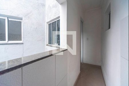 Área de Serviço de apartamento à venda com 2 quartos, 53m² em Parque Capuava, Santo André