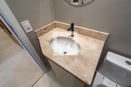 Banheiro de kitnet/studio à venda com 1 quarto, 31m² em Ipiranga, São Paulo