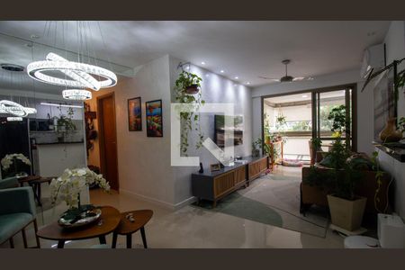 Sala de apartamento à venda com 3 quartos, 85m² em Recreio dos Bandeirantes, Rio de Janeiro