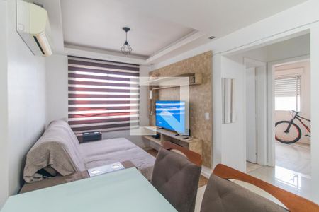 Sala de apartamento à venda com 2 quartos, 65m² em São José, Porto Alegre