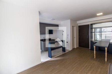 Sala de apartamento à venda com 1 quarto, 51m² em Alphaville Industrial, Barueri