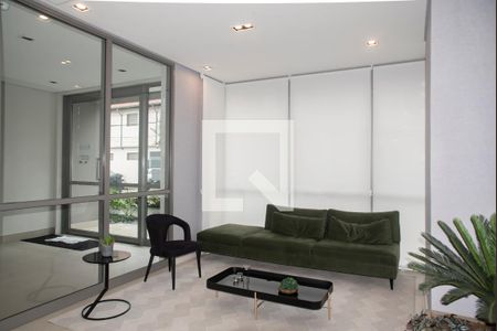 Hall social de apartamento à venda com 1 quarto, 41m² em Mirandópolis, São Paulo
