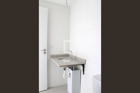 Banheiro de kitnet/studio à venda com 1 quarto, 34m² em Alto da Mooca, São Paulo