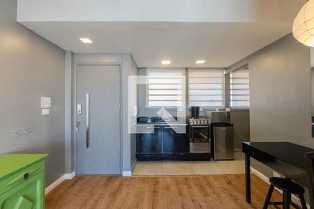 Cozinha e Área de Serviço de kitnet/studio para alugar com 1 quarto, 37m² em Bela Vista, São Paulo