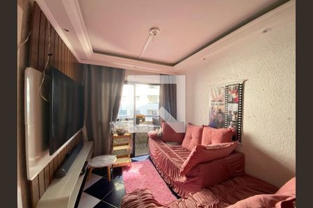 Sala de apartamento à venda com 3 quartos, 75m² em Vila Rosalia, Guarulhos