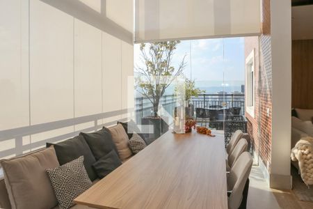 Varanda Gourmet de apartamento à venda com 4 quartos, 310m² em Perdizes, São Paulo