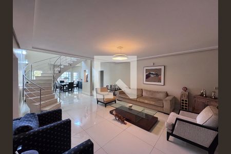 Sala de casa à venda com 5 quartos, 612m² em Barra da Tijuca, Rio de Janeiro