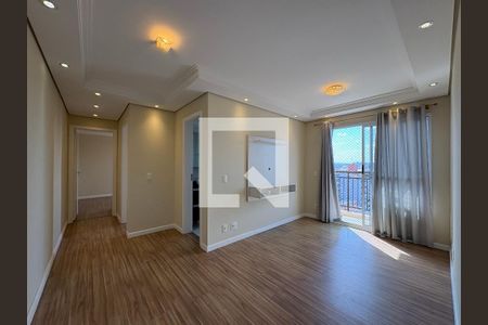 Sala de apartamento para alugar com 2 quartos, 57m² em Vila Homero Thon, Santo André